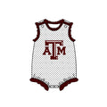 Go Team Dotted Ruffle Romper