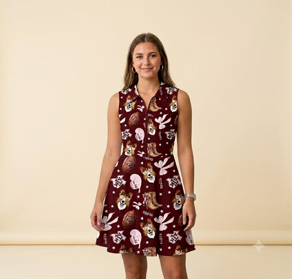 Womens Game Day Yoga Dress