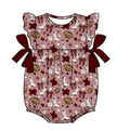 Girls Boots & Bows Romper