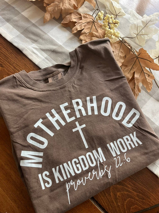 Motherhood Comfort Colors Tee