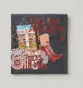 Game Day Boots Acid Wash Adult Tee