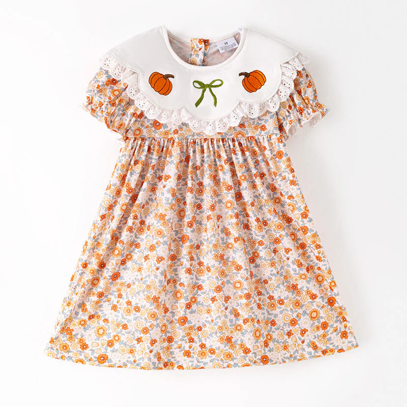 Floral Pumpkin Dress