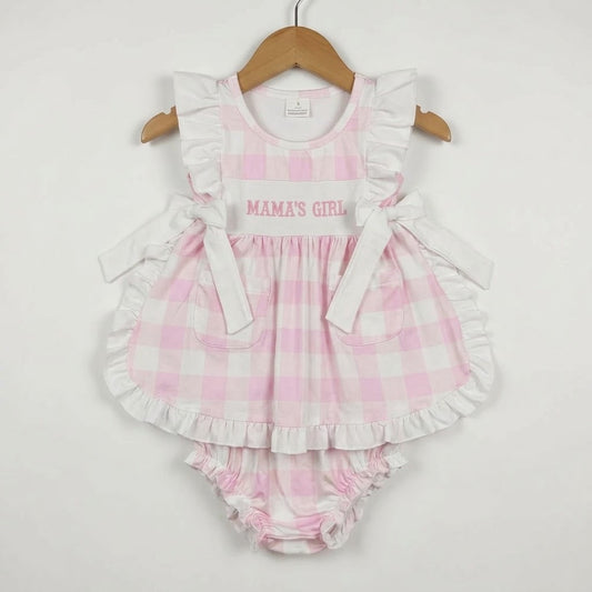 Embroidered Mamas Girl Set