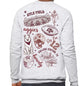 Adult Collage Sketch Sweatshirt