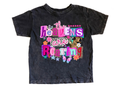 Heavens Are Roaring Acid Wash Tee